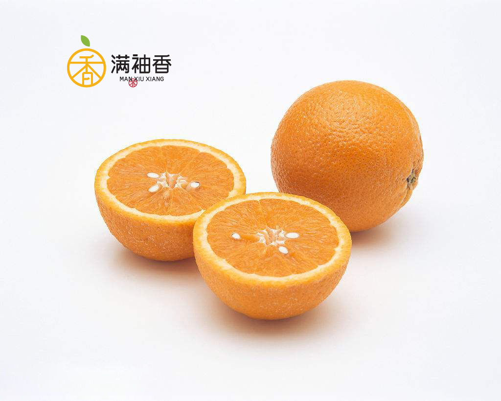 桔子柚子橙子水果企业店铺公司品牌特产LOGO标志字体商标设计