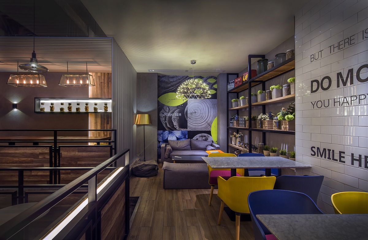 餐厅设计·室内设计：峯茶，一家小确幸的茶餐厅