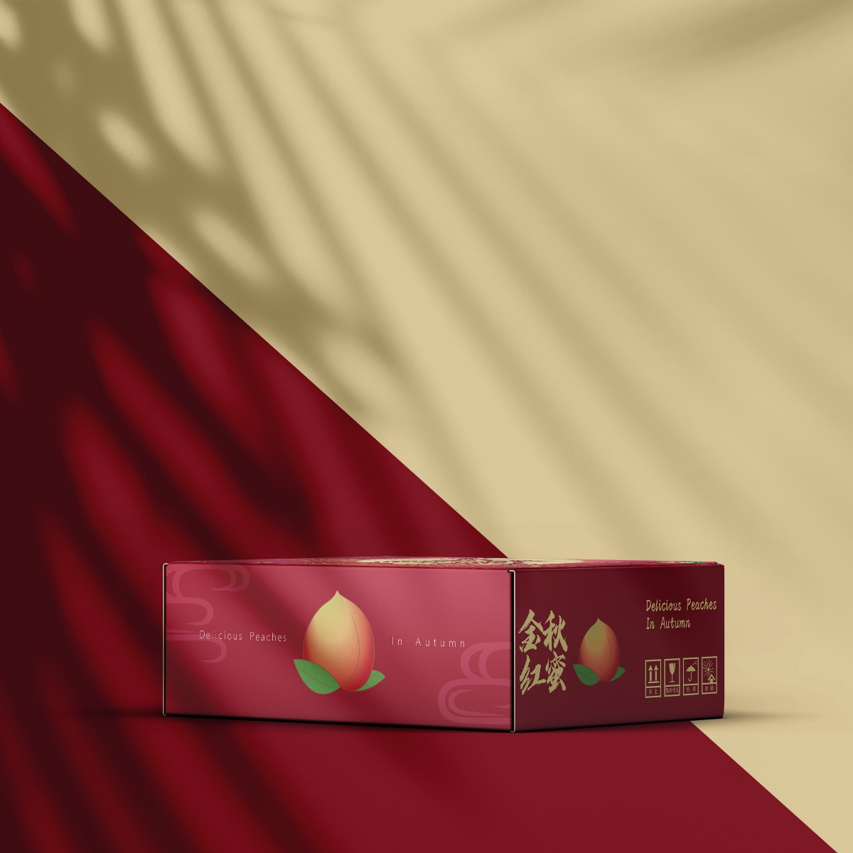 金秋蜜桃包裝設計
