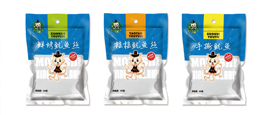 優秀的零食包裝設計---小小狼魔法