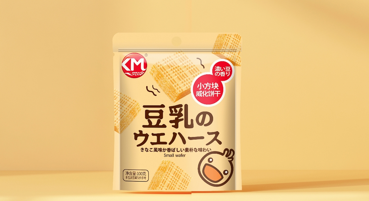 天唐出品 |《日式豆乳蛋卷威化》產品策劃