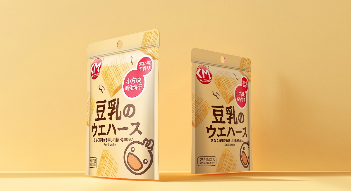 天唐出品 |《日式豆乳蛋卷威化》產品策劃