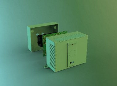 小型電子配件渲染