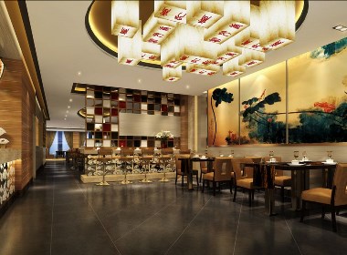 700㎡唐肥肠新中式餐厅，独具一格的时尚古典文化
