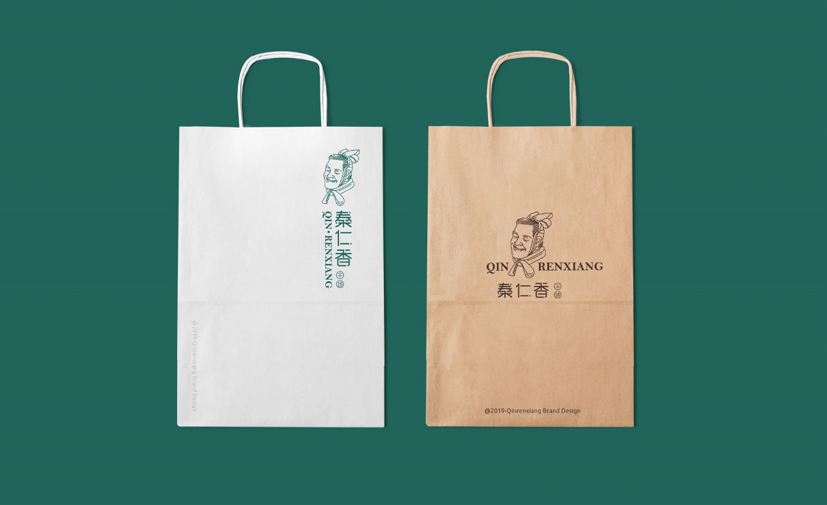 秦仁香QINGRENXIANG品牌VI設(shè)計(jì)及產(chǎn)品包裝設(shè)計(jì)