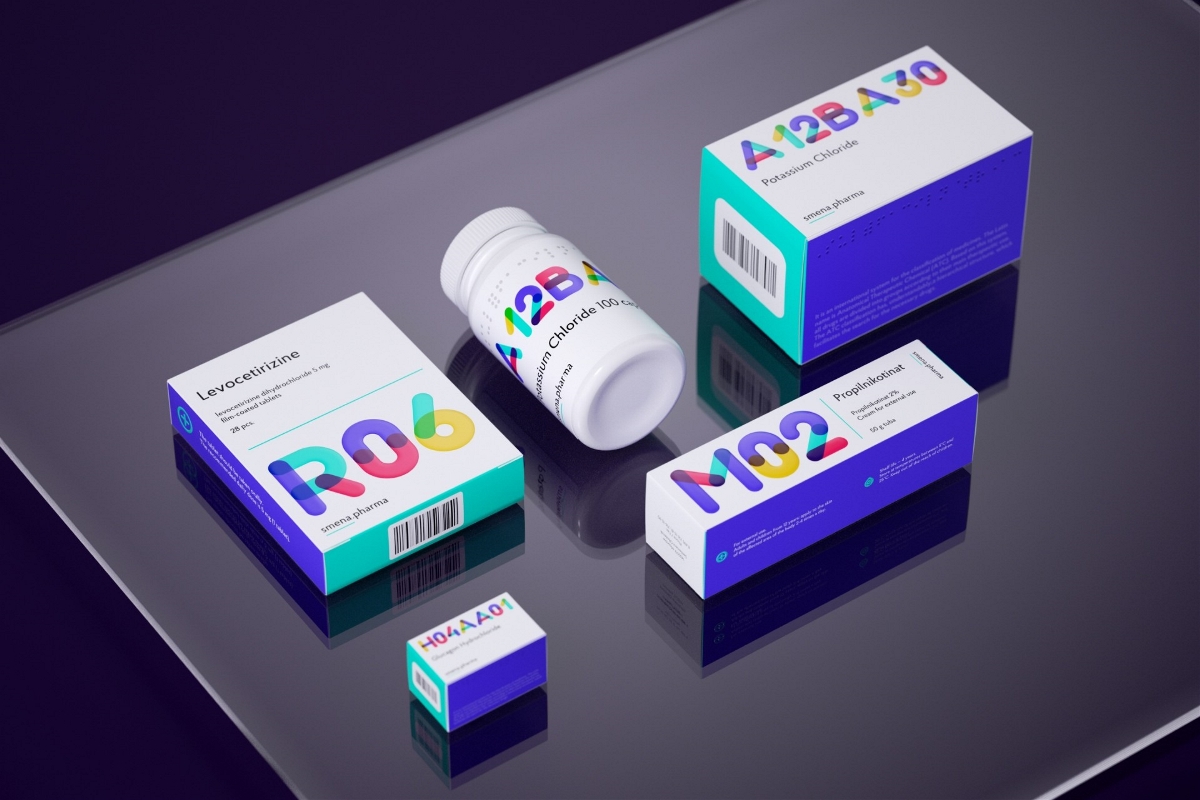 色彩鲜明与艺术性共存的医药品包装设计案