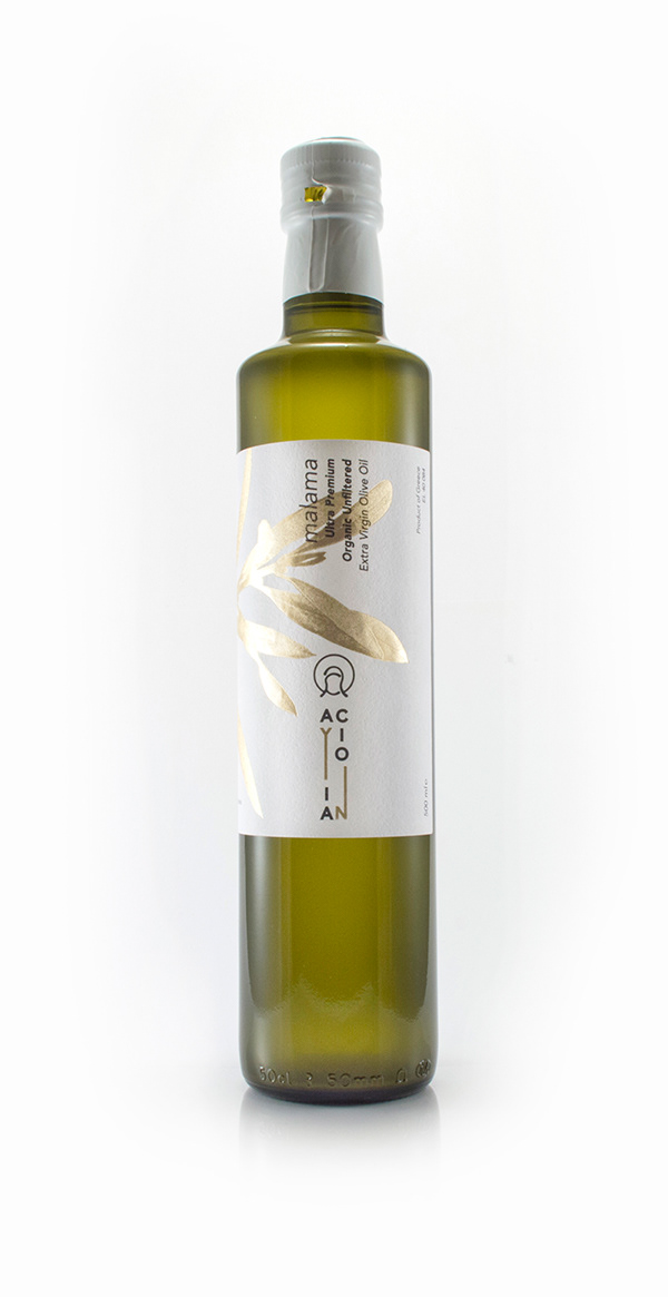 奢侈感特级橄榄油包装设计