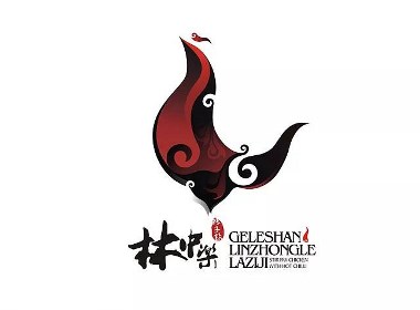 林中乐辣子鸡logo设计