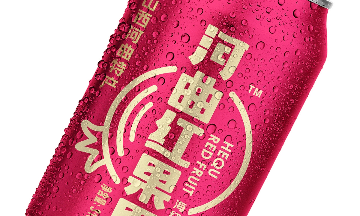 河曲红果果 碳酸饮料包装设计�
