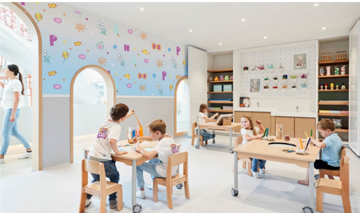 Peppa House儿童之家幼儿园品牌设计