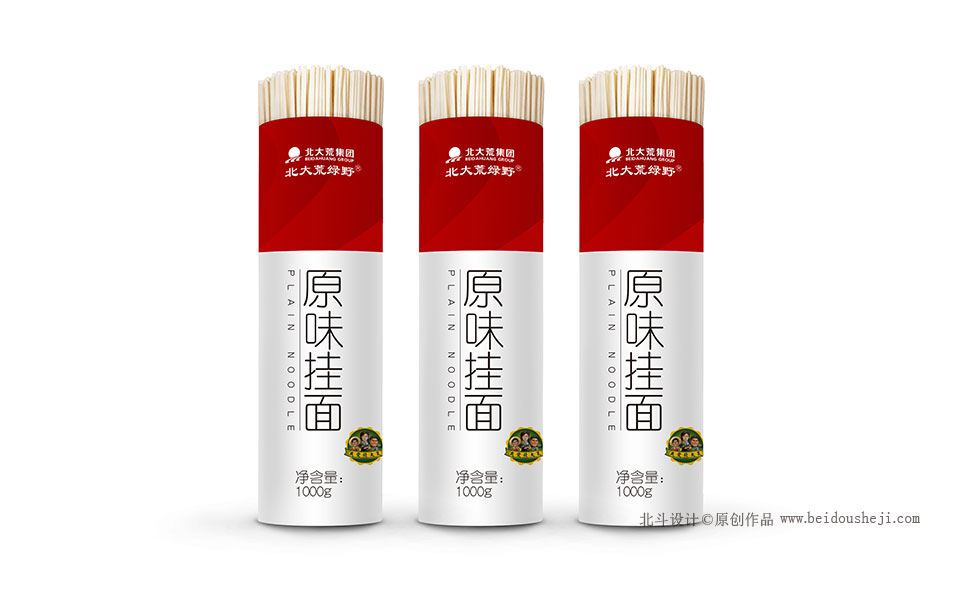 包裝設(shè)計(jì)能夠成就品牌差異---北大荒掛面包裝設(shè)計(jì)