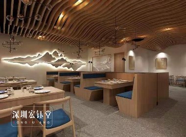 郑州外婆印象主题餐厅装修设计方案-郑州宏钰堂专业连锁餐饮装修公司