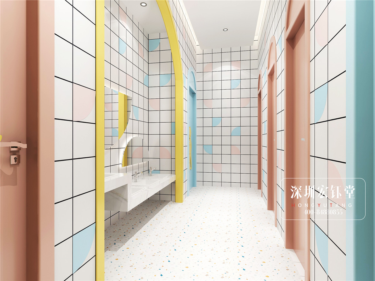 郑州最好的早教装修公司推荐郑州维贝尼高端连锁早教机构装修方案