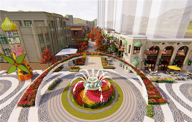 商业综合体广场设计案例装修效果图赏析-水木源创设计
