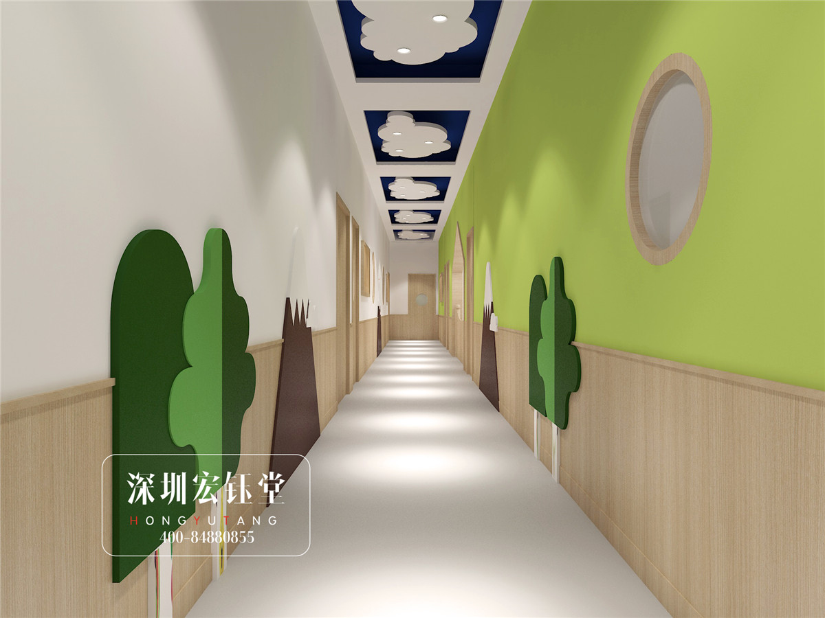 郑州专业幼儿园装修公司推荐郑州星光贝迪幼儿园装修设计效果图