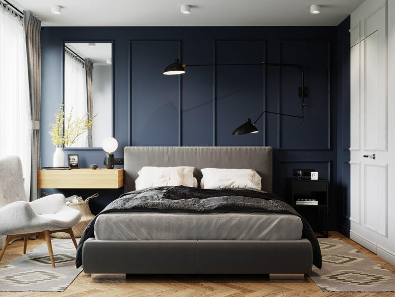 石家庄79平米现代风格两居室公寓设计-刘贺东作品