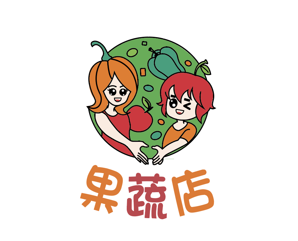 卡通果蔬店LOGO