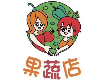 卡通果蔬店LOGO