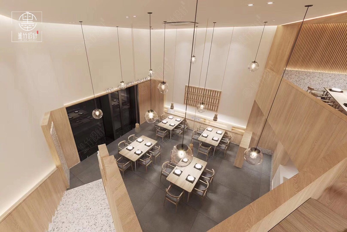 孚味和风轻料理店设计（天台店）| 台州料理店设计