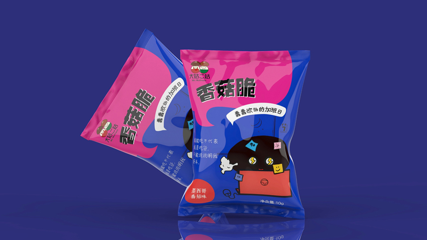 果蔬脆產(chǎn)品包裝設(shè)計(jì)【黑馬奔騰創(chuàng)意出品】