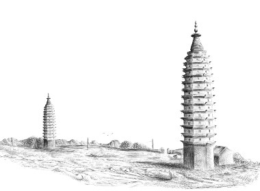 拜口寺双塔