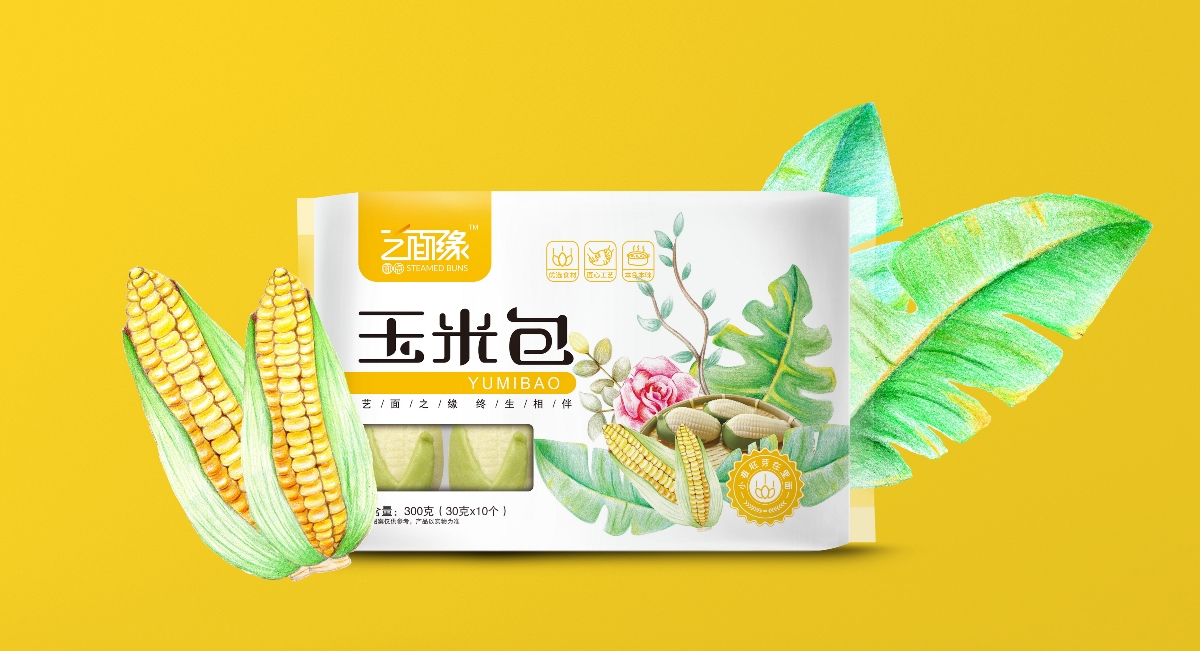 至覺-藝面緣冷凍面點-包裝設計