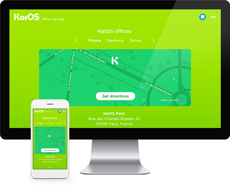Flow Asia为KaiOS提供用户体验和自适应网站设计服务