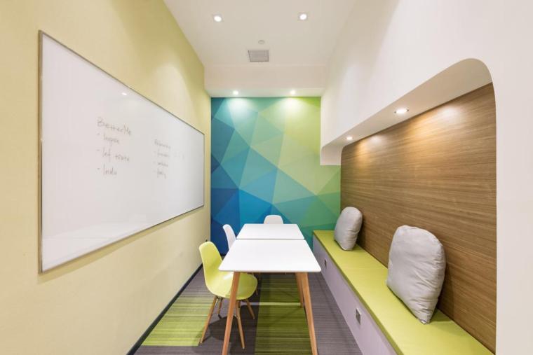 郑州简约时尚风少儿英语培训学校装修设计案例实景图-宏钰堂装饰