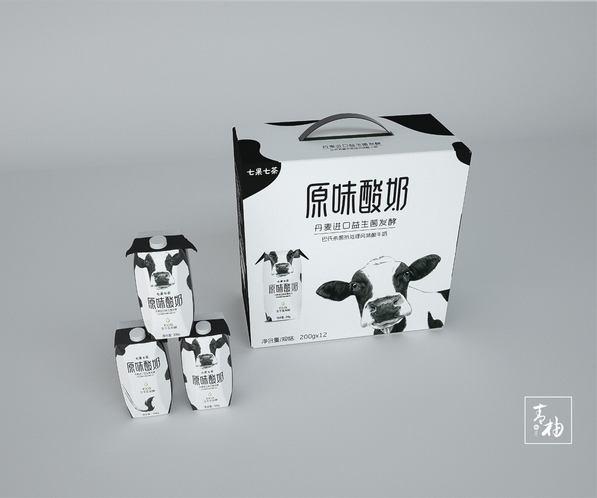 青柚设计 x 维维乳业 | 酸奶包装设计