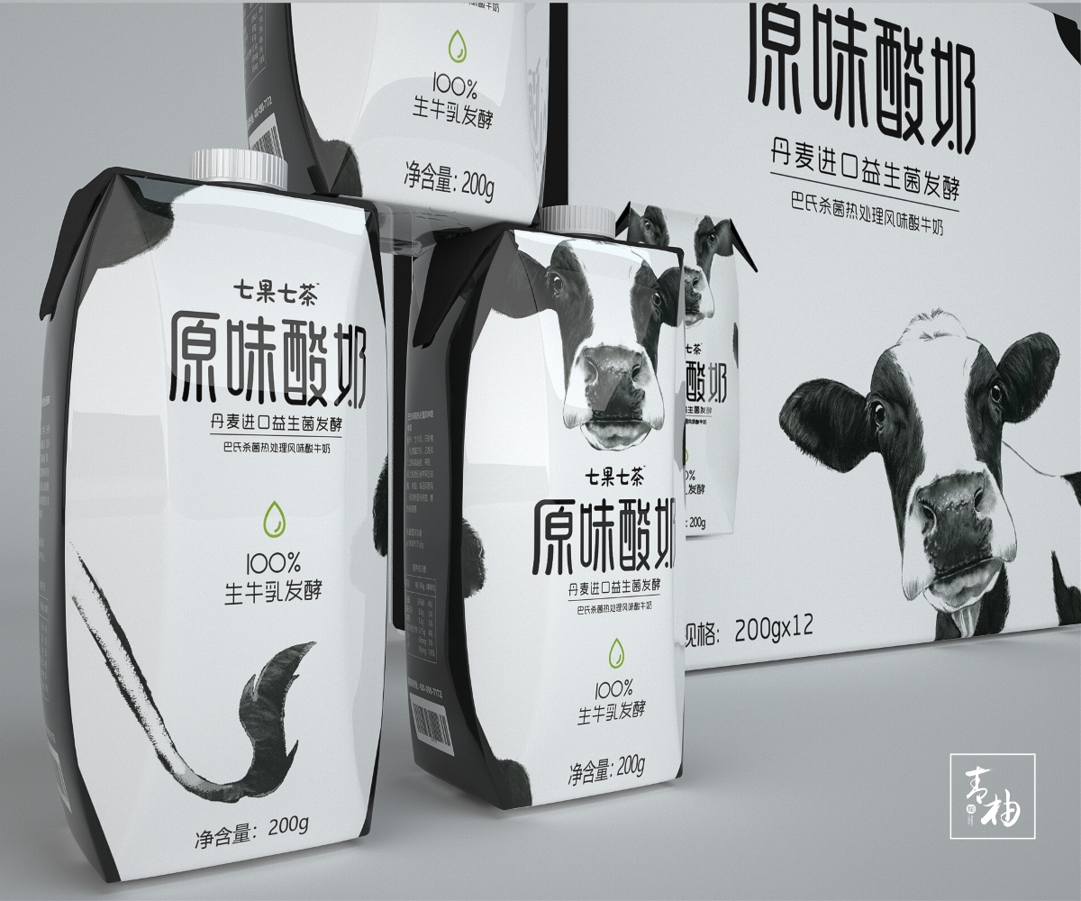 青柚设计 x 维维乳业 | 酸奶包装设计