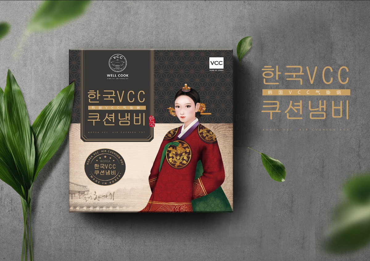 VCC韩国锅×尚智 | 锅具包装设计/品牌设计/插画