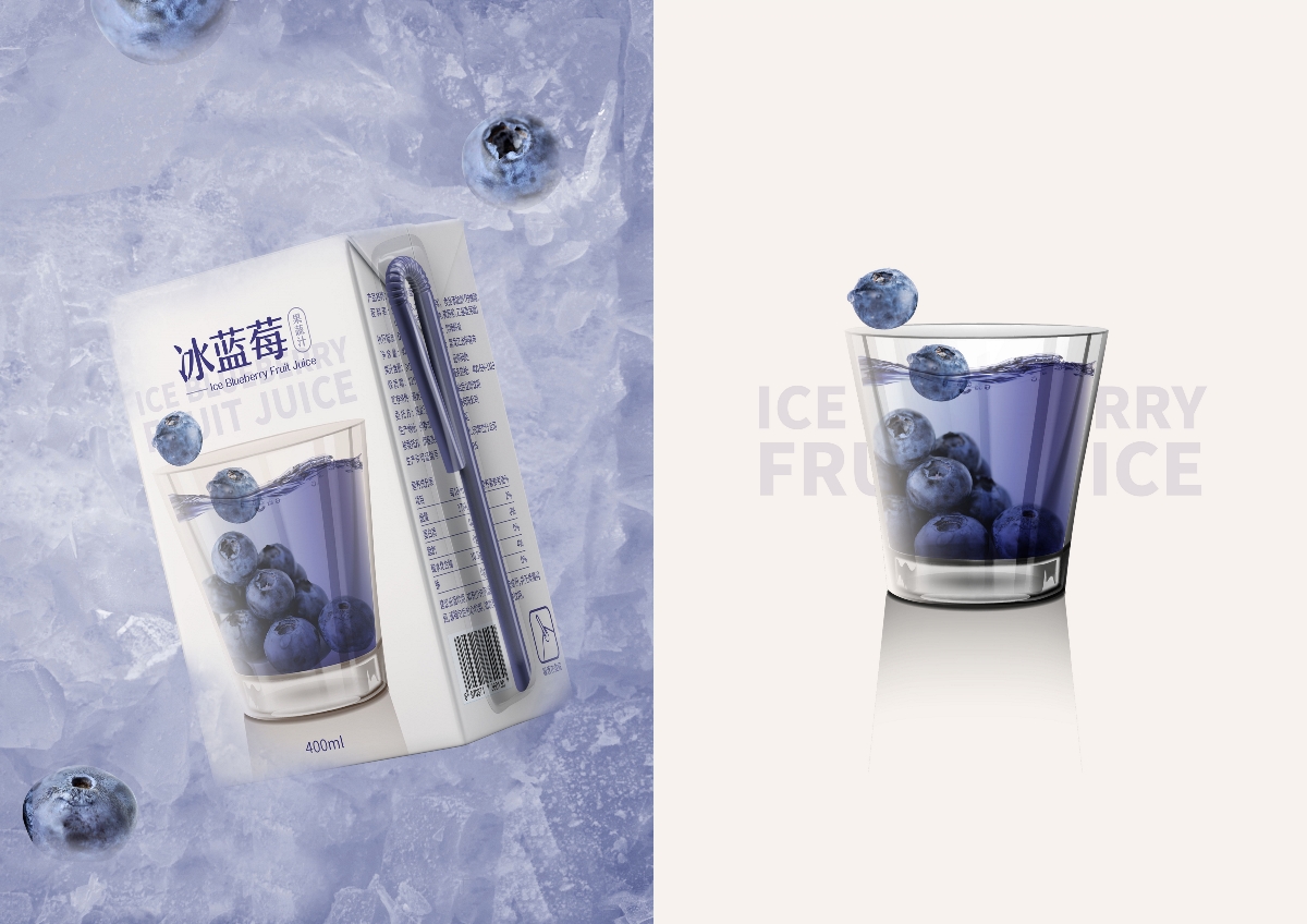 伊山伊水蓝莓×尚智 | 食品/快消品包装设计/品牌设计