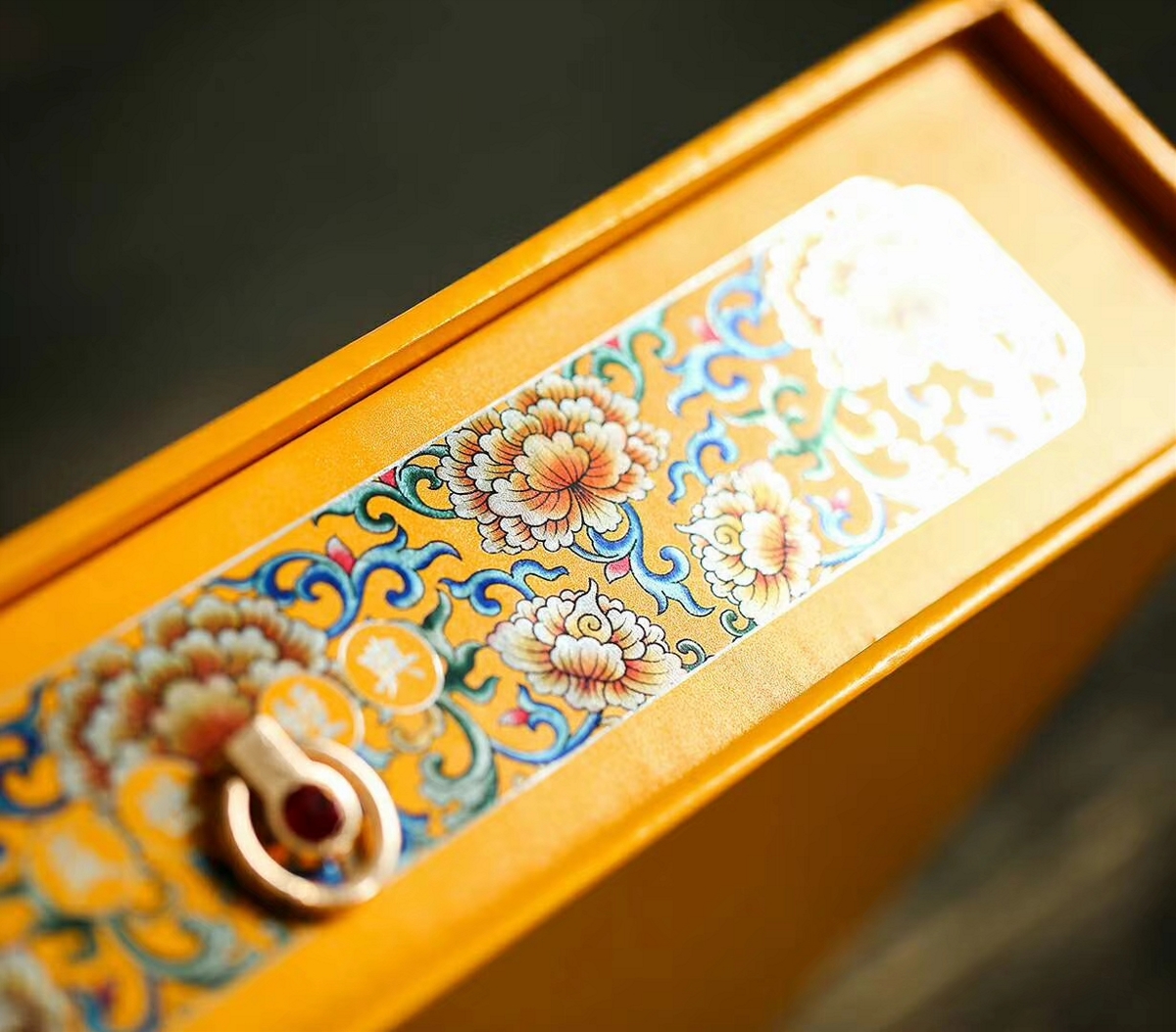盛世經(jīng)典茶葉包裝盒禮盒大紅袍巖茶半斤裝