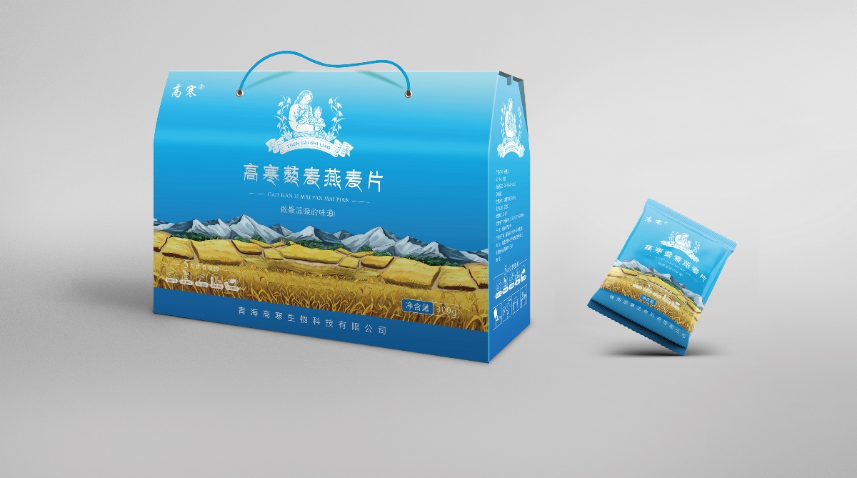 燕麦片包装设计