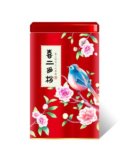 手繪茶葉包裝插畫(huà)