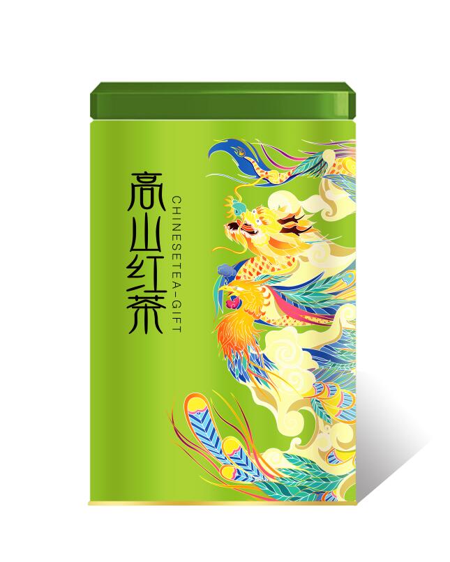 手繪茶葉包裝插畫(huà)