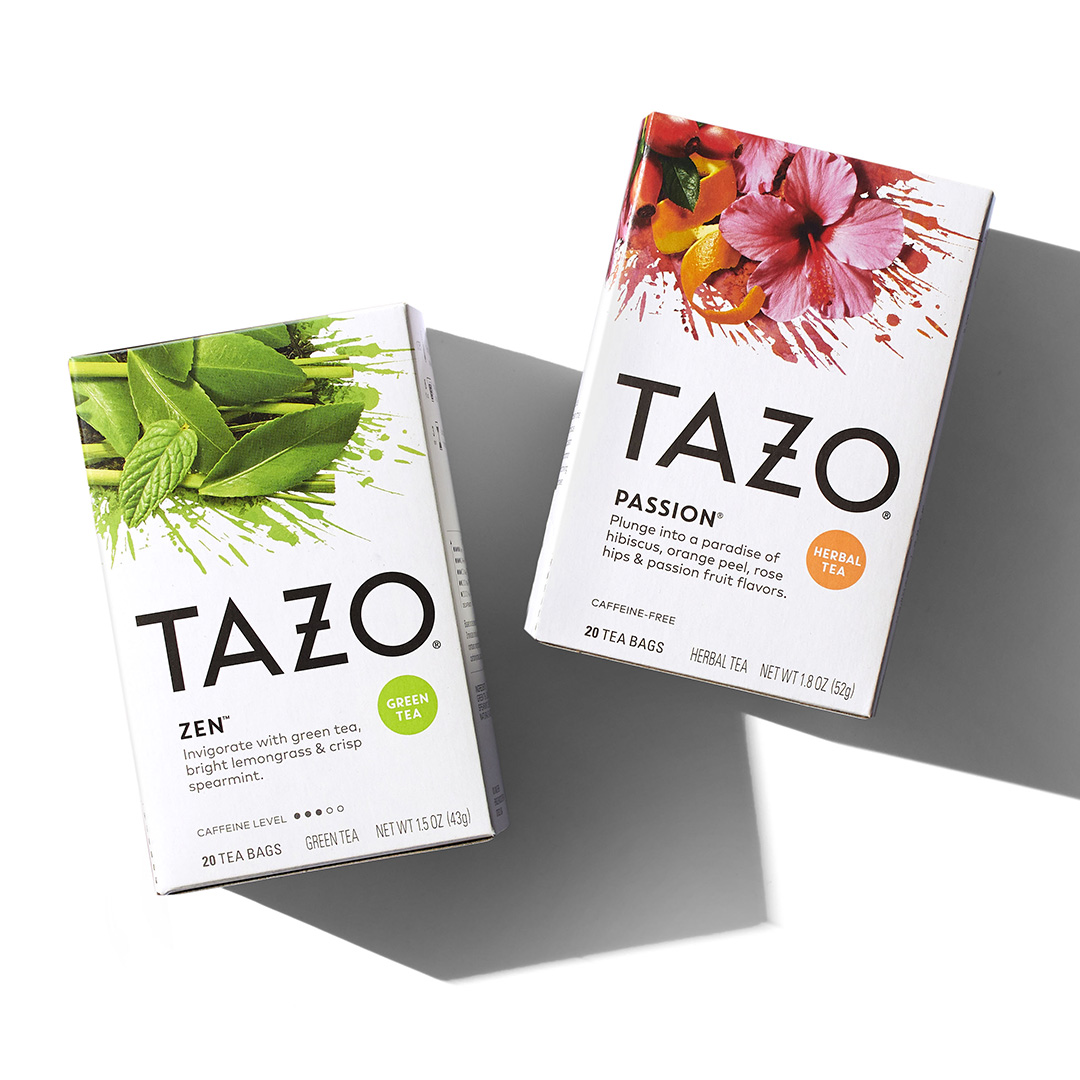 Tazo品牌更新比一杯清茶更令人耳目一新