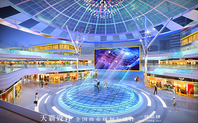 商场设计经验丰富的天霸设计可带来高性价比江苏商场设计方案