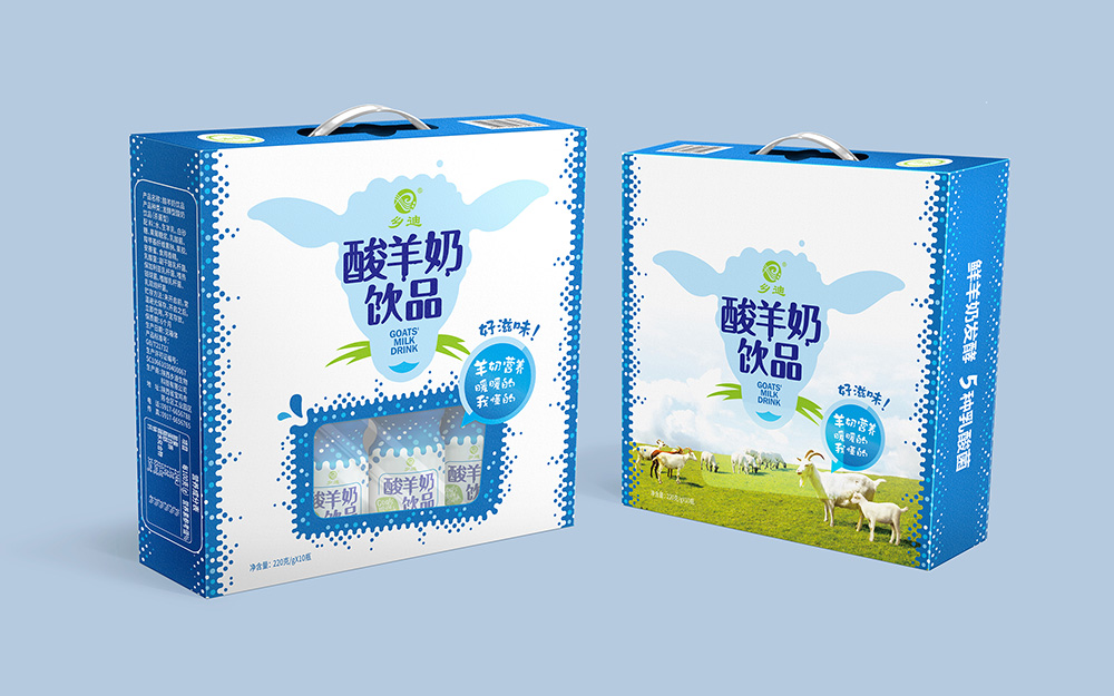 羊奶饮品包装设计