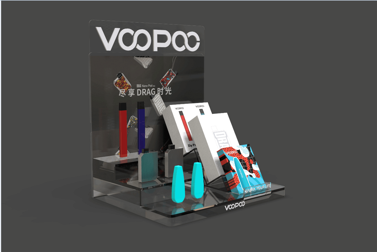 【VOOPOO】电子烟展架（展会/终端销售）