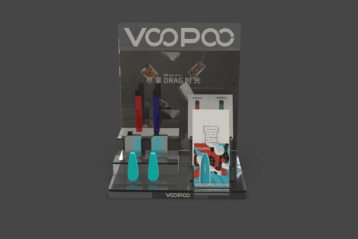 【VOOPOO】电子烟展架（展会/终端销售）