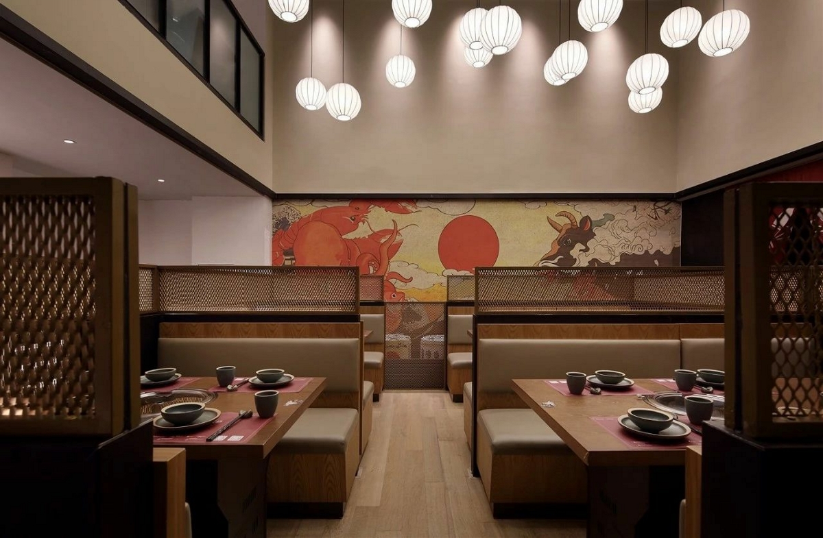 簡潔素凈，低奢內(nèi)斂的日式風(fēng)餐廳