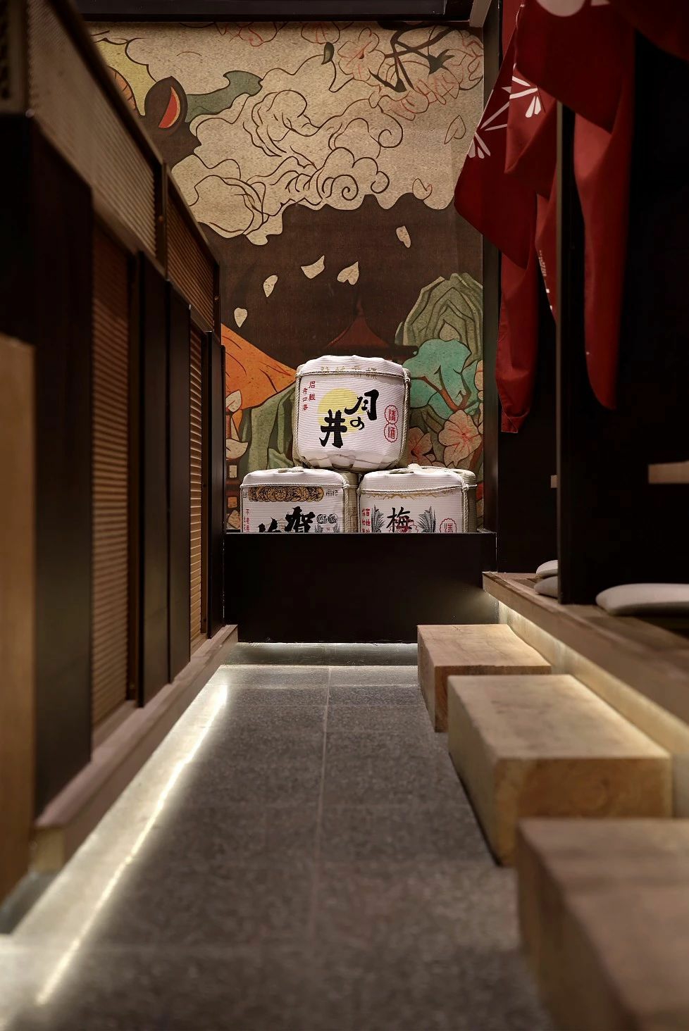 簡潔素凈，低奢內(nèi)斂的日式風(fēng)餐廳