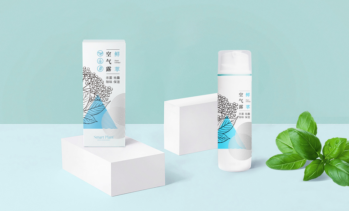 smartplant?鮮萃空氣露包裝設計