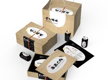 中国风 简约古朴 大米品牌 食品包装设计