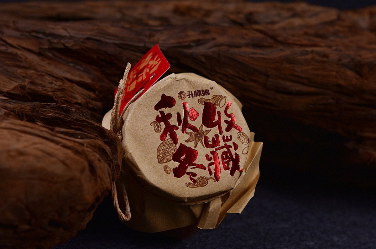 包裝設(shè)計(jì)×調(diào)味品×孔師娘（干辣椒×青花椒×火鍋底料）×火麒麟