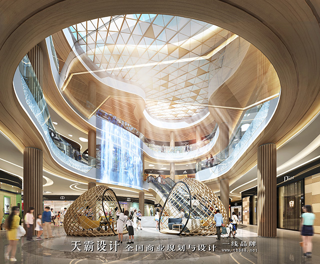 全新潮流南京商业街设计效果天霸设计为你呈现