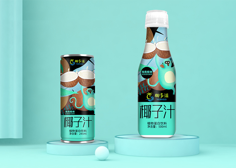 椰子汁包装设计x贾颖
