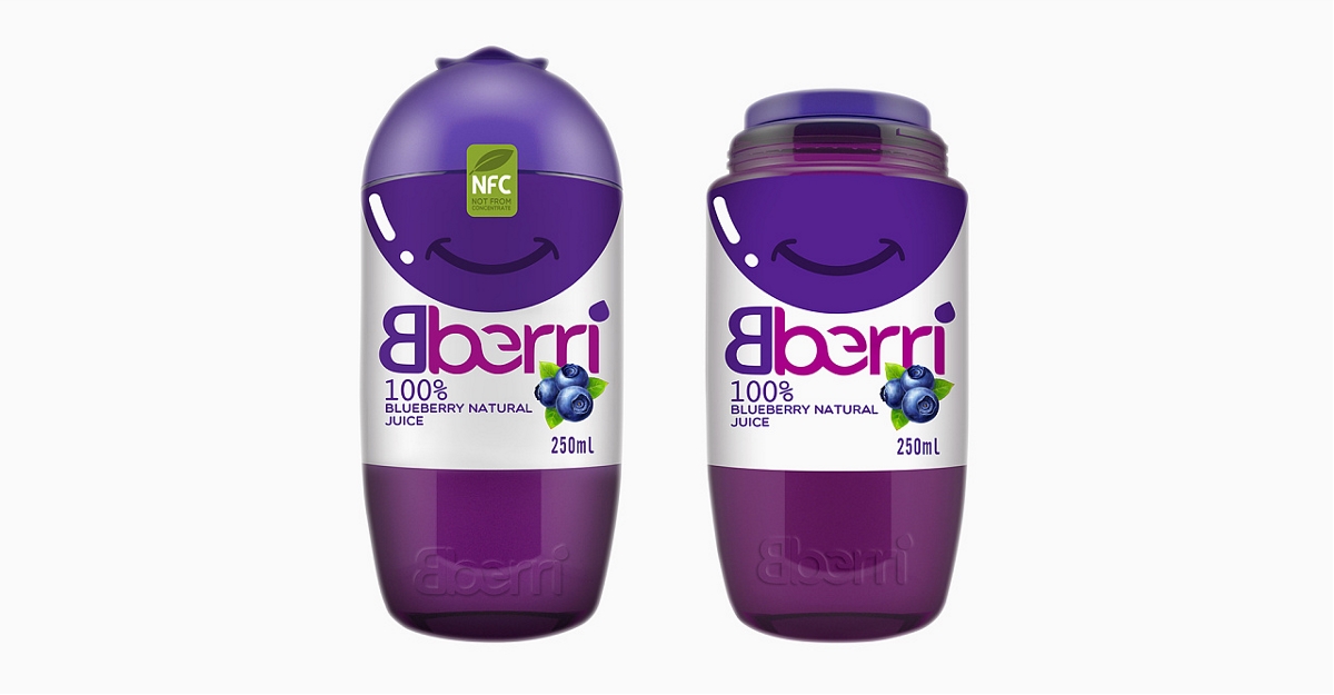 Bberri蓝莓汁包装设计