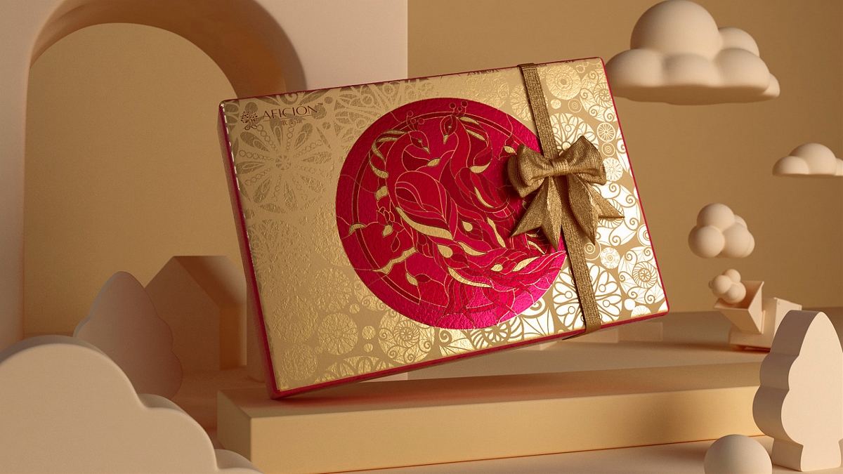 歌斐颂巧克力礼盒设计包